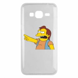 Чехол для Samsung J3 2016 Нельсон Симпсон - PrintSalon