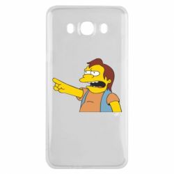 Чехол для Samsung J7 2016 Нельсон Симпсон - PrintSalon