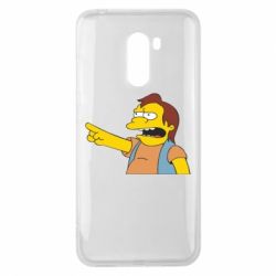 Чехол для Xiaomi Pocophone F1 Нельсон Симпсон - PrintSalon