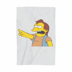 Полотенце с принтом Нельсон Симпсон - PrintSalon