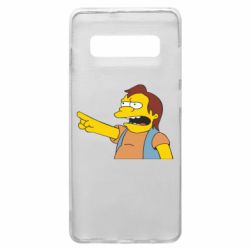 Чехол для Samsung S10+ Нельсон Симпсон - PrintSalon