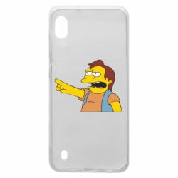 Чехол для Samsung A10 Нельсон Симпсон - PrintSalon