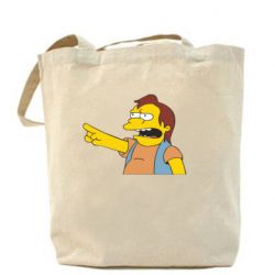 Эко-сумка Нельсон Симпсон - PrintSalon