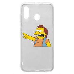 Чехол для Samsung A30 Нельсон Симпсон - PrintSalon