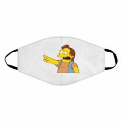 Маска многоразовая Нельсон Симпсон - PrintSalon