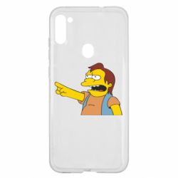 Чехол для Samsung A11/M11 Нельсон Симпсон - PrintSalon