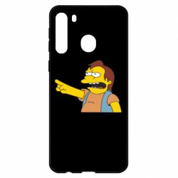 Чехол для Samsung A21 Нельсон Симпсон - PrintSalon