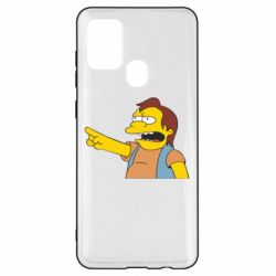 Чехол для Samsung A21s Нельсон Симпсон - PrintSalon