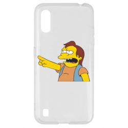 Чехол для Samsung A01/M01 Нельсон Симпсон - PrintSalon