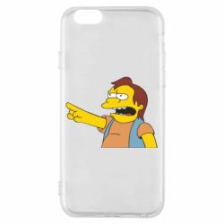 Чехол для iPhone 6/6S Нельсон Симпсон - PrintSalon