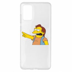 Чехол для Samsung S20+ Нельсон Симпсон - PrintSalon