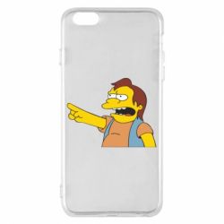 Чехол для iPhone 6 Plus/6S Plus Нельсон Симпсон - PrintSalon