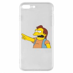 Чехол для iPhone 7 Plus Нельсон Симпсон - PrintSalon