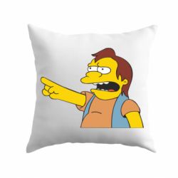 Подушка Нельсон Симпсон - PrintSalon