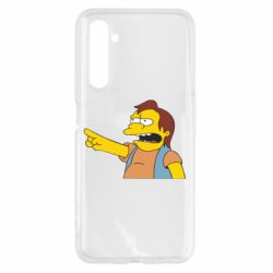 Чехол для Realme 6 Нельсон Симпсон - PrintSalon