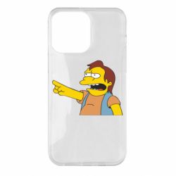 Чехол для iPhone 14 Pro Max Нельсон Симпсон - PrintSalon