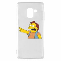 Чехол для Samsung A8 2018 Нельсон Симпсон - PrintSalon