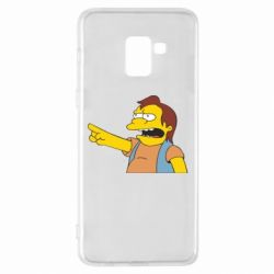 Чехол для Samsung A8+ 2018 Нельсон Симпсон - PrintSalon