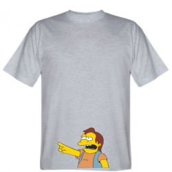 Мужская футболка Stedman Нельсон Симпсон - PrintSalon