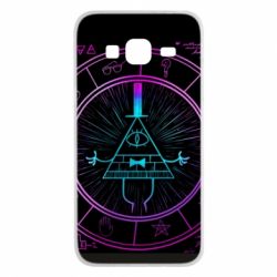 Чехол для Samsung J3 2016 Neon Bill Cipher - PrintSalon