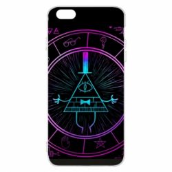 Чехол для iPhone 6 Plus/6S Plus Neon Bill Cipher - PrintSalon
