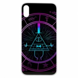 Чехол для iPhone Xs Max Neon Bill Cipher - PrintSalon