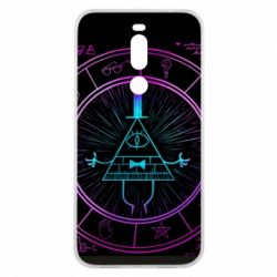 Чехол для Meizu X8 Neon Bill Cipher - PrintSalon