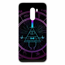 Чехол для Xiaomi Pocophone F1 Neon Bill Cipher - PrintSalon