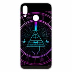 Чехол для Huawei P Smart Plus 2018 Neon Bill Cipher - PrintSalon