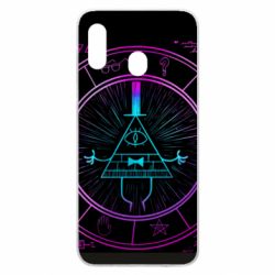 Чехол для Samsung A20 Neon Bill Cipher - PrintSalon