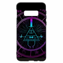 Чехол для Samsung S10e Neon Bill Cipher - PrintSalon