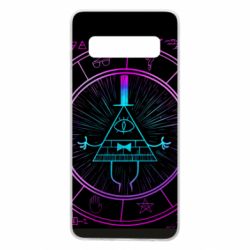 Чехол для Samsung S10 Neon Bill Cipher - PrintSalon