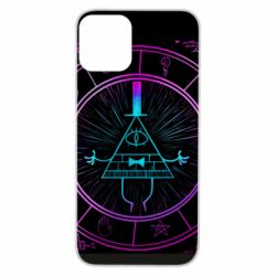Чехол для iPhone 11 Neon Bill Cipher - PrintSalon