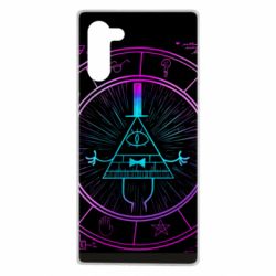 Чехол для Samsung Note 10 Neon Bill Cipher - PrintSalon