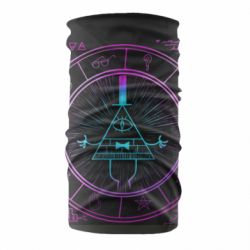 Бандана Neon Bill Cipher - PrintSalon
