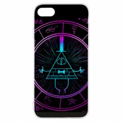 Чехол для iPhone SE 2020 Neon Bill Cipher - PrintSalon