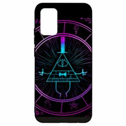 Чехол для Samsung A02s/M02s Neon Bill Cipher - PrintSalon