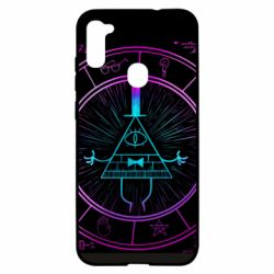 Чехол для Samsung A11/M11 Neon Bill Cipher - PrintSalon