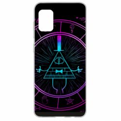 Чехол для Samsung A31 Neon Bill Cipher - PrintSalon