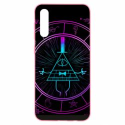 Чехол для Samsung A50 Neon Bill Cipher - PrintSalon