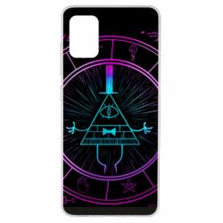 Чехол для Samsung A51 Neon Bill Cipher - PrintSalon