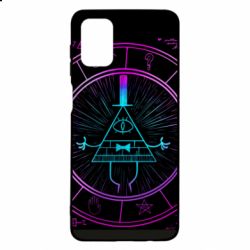 Чехол для Samsung M51 Neon Bill Cipher - PrintSalon