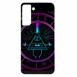 Чехол для Samsung S21 Neon Bill Cipher