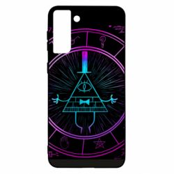 Чехол для Samsung S21+ Neon Bill Cipher - PrintSalon