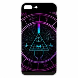 Чехол для iPhone 8 Plus Neon Bill Cipher - PrintSalon