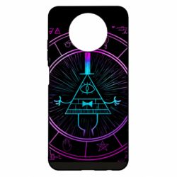 Чехол для Xiaomi Redmi Note 9 5G/Redmi Note 9T Neon Bill Cipher-PrintSalon Чехол для Xiaomi Redmi Note 9 5G/Redmi Note 9T Neon Bill Cipher