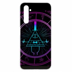 Чехол для Realme 6 Pro Neon Bill Cipher - PrintSalon