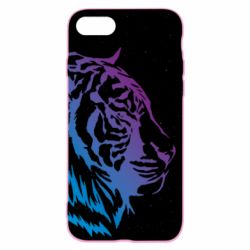 Чохол для iPhone SE 2022 Neon Tiger - PrintSalon