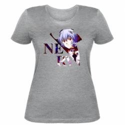 Женская футболка Nerw Ayanami-Rei - PrintSalon