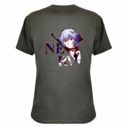 Камуфляжная футболка Nerw Ayanami-Rei - PrintSalon